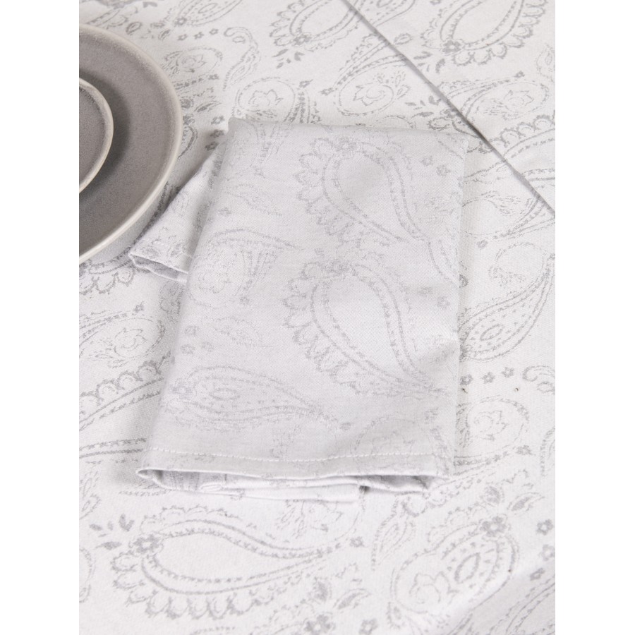 Nima Home Σετ Πετσέτες (4 x 42x42) - Flow Gray Γκρι