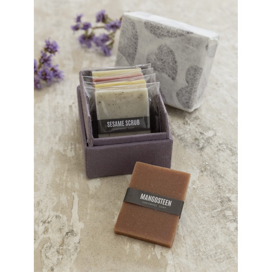 Nima Home Σετ Σαπουνάκια χειροποίητα 5 τεμαχίων 60g Lace - Passionate