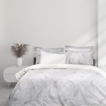 Nima Home Σετ Σεντόνια Διπλά - Hoop Γκρι   (2 x 220x260 + 2    52x72+5)