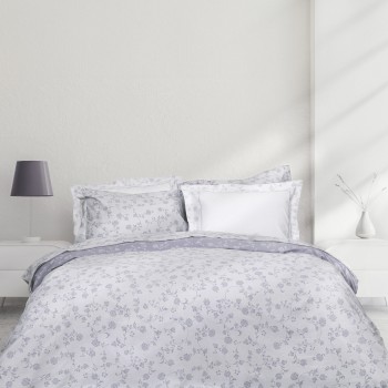 Nima Home Σετ Σεντόνια Γίγας με Λάστιχο - Sirena Γκρι, Λιλά     (1 x 180x200+32  x 270x280 + 2    52x72+5)