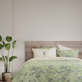 Nima Home Σετ Σεντόνια Υπέρδιπλα - Bernice Μέντα   (2 x 240x260 + 2  50x70)