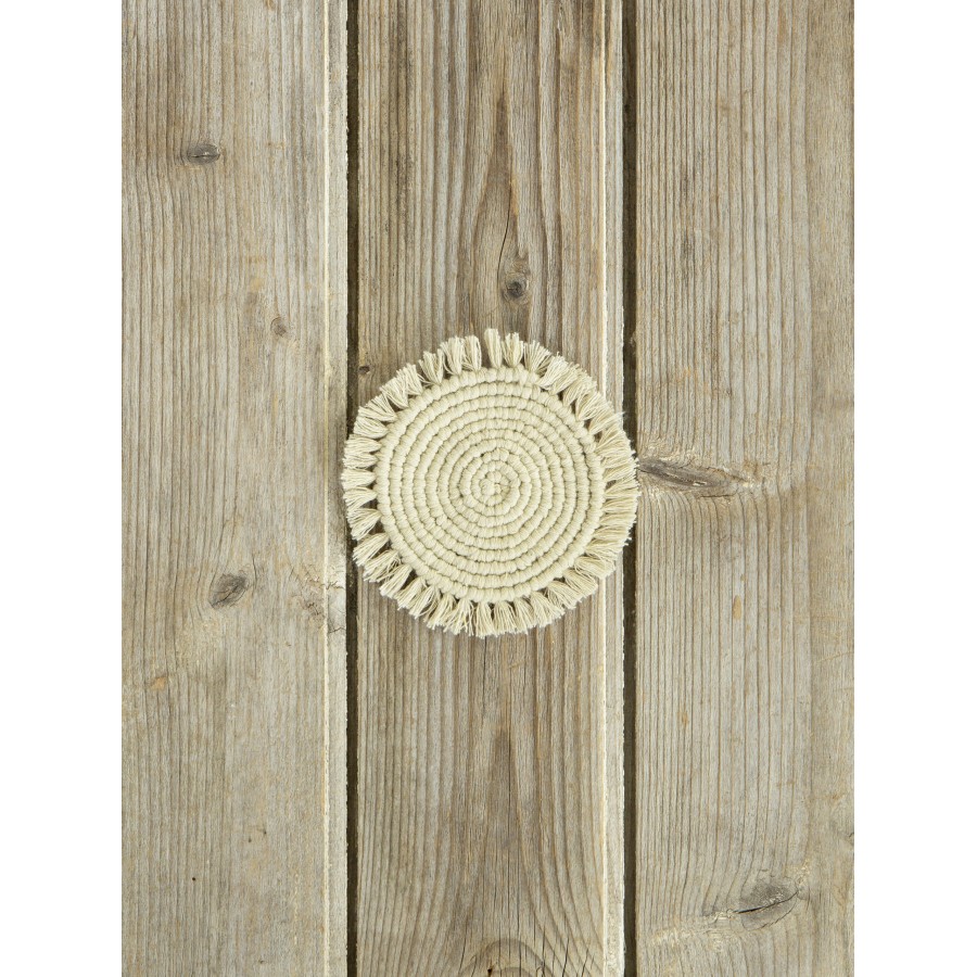 Nima Home Σετ Σουβέρ 4 x 10x10 - Florian Natural Μπεζ