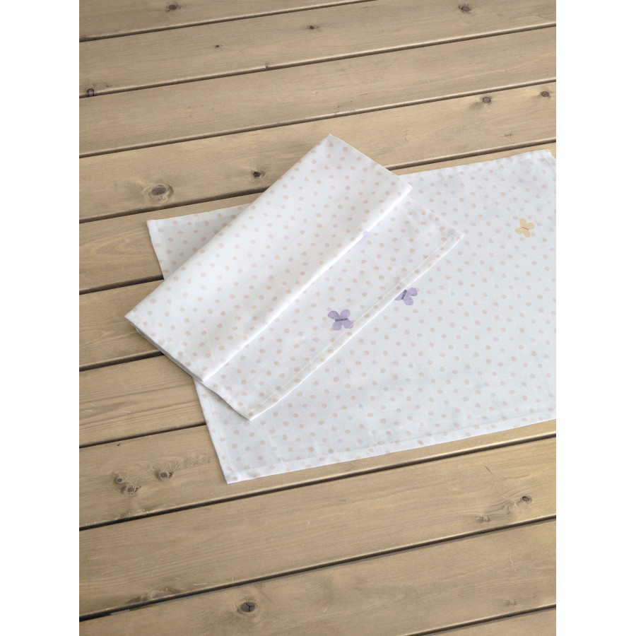 Nima Home Σετ Σουπλά 2 x 35x50  - Laurel Μπεζ