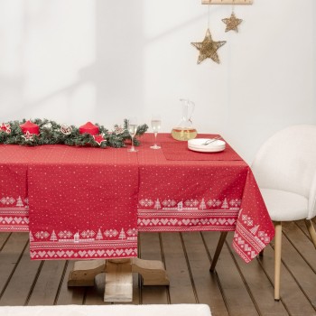 Nima Home Τραπεζομάντηλο 150x220 - Wonderland Κόκκινο