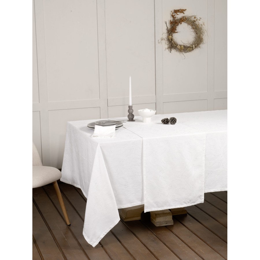 Nima Home Runner 50x160 - Flow Off White Λευκό