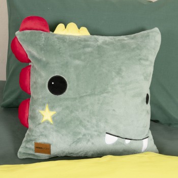 Nima Kids Διακοσμητική Μαξιλαροθήκη 45x45 - Crocodino Πράσινο