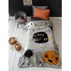 Nima Kids Κουβέρτα Βελουτέ Μονή 160x220 - Happy Halloween Γκρι