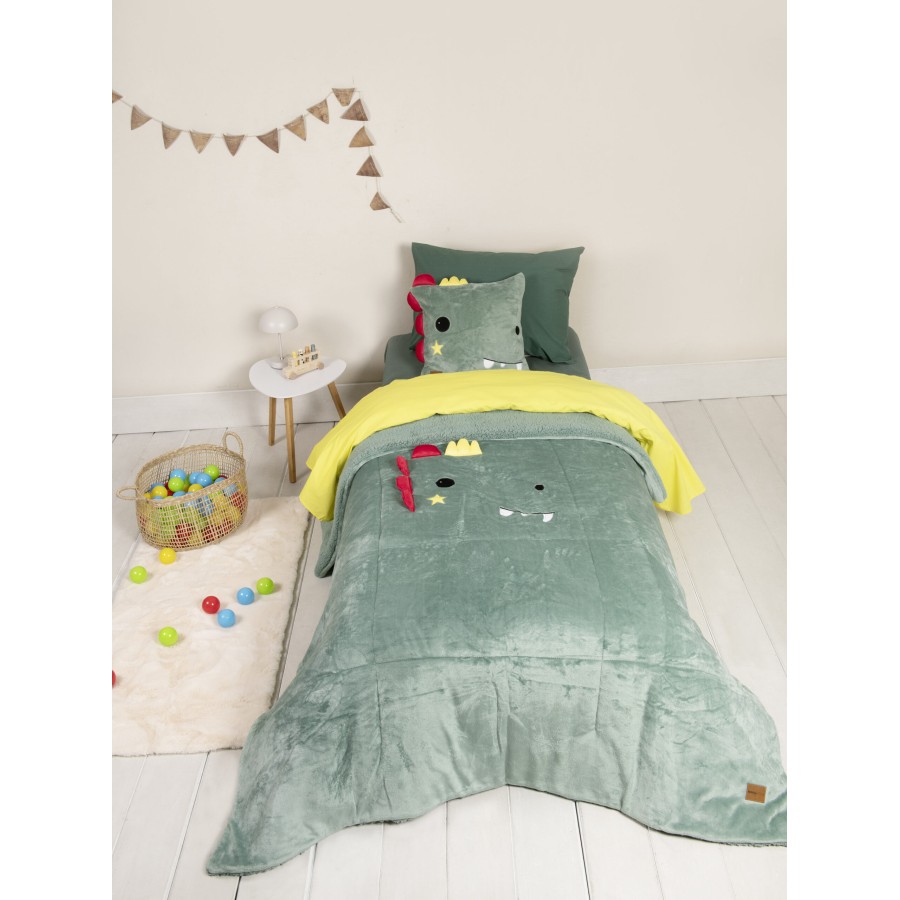 Nima Kids Κουβέρτα/Πάπλωμα Μονό 160x220 - Crocodino Πράσινο   160x220