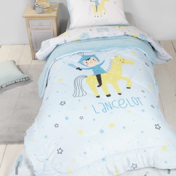 Nima Kids Κουβέρτα/Πάπλωμα Μονό 160x220 - Lancelot Γαλάζιο   160x220