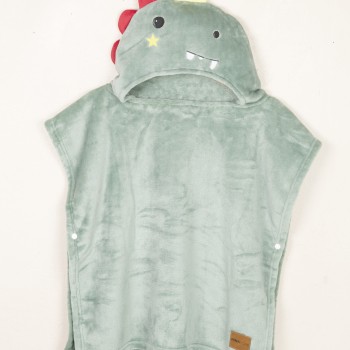 Nima Kids Πόντσο 60x60 (No 3/5) - Crocodino Πράσινο