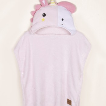 Nima Kids Πόντσο 60x60 (No 3/5) - Unicora Ροζ