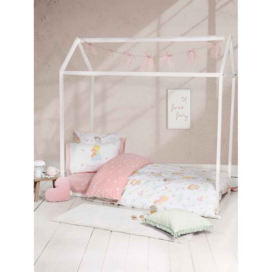 Nima Kids Σετ Παπλωματοθήκη Μονή - Forest Fairy Πολύχρωμο   (1 x 160x240   52x72)