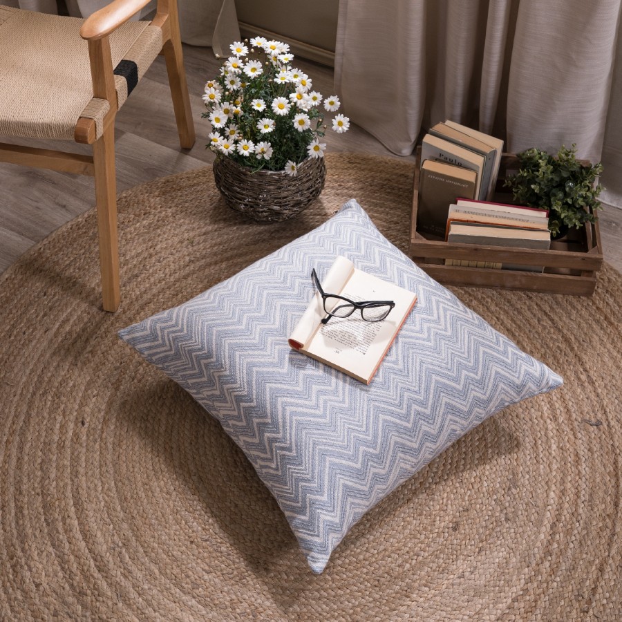 Μαξιλαροθήκη Piacenza 05 - 50x50cm με γέμιση