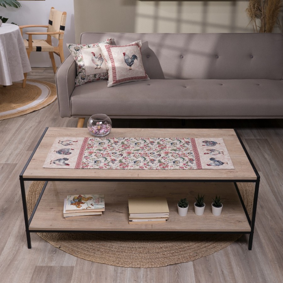 Καρέ & Τραβέρσα Rooster Σετ 2 τεμαχίων - 100x100cm & 40x100cm