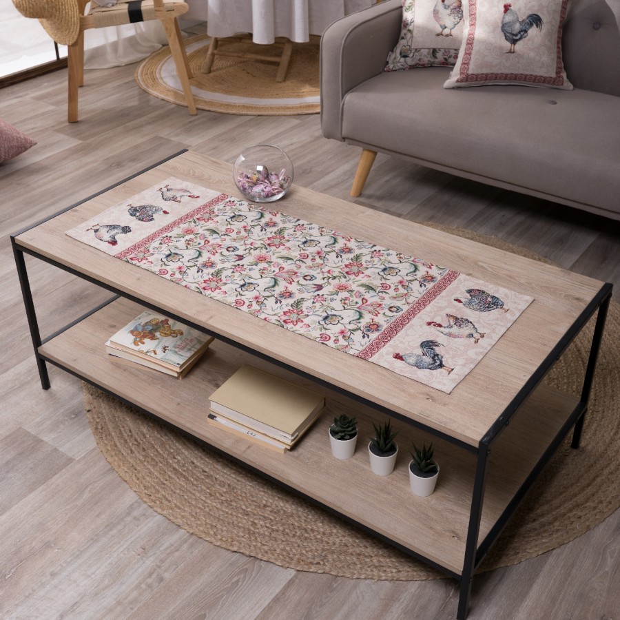 Καρέ & Τραβέρσα Rooster Σετ 2 τεμαχίων - 100x100cm & 40x100cm