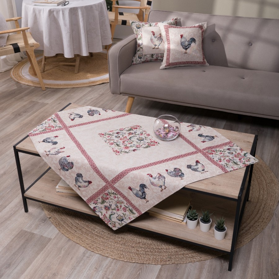 Καρέ & Τραβέρσα Rooster Σετ 2 τεμαχίων - 100x100cm & 40x100cm