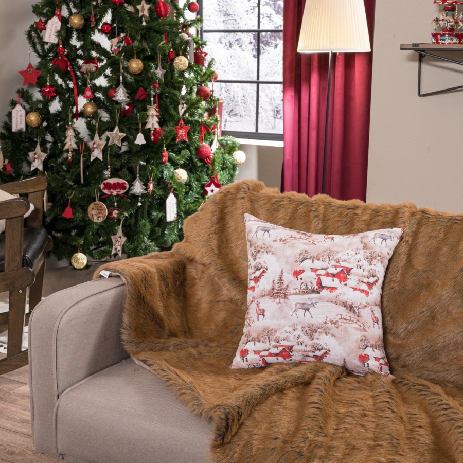 Μαξιλαροθήκη Bremen - 65x65cm δαπέδου με γέμιση