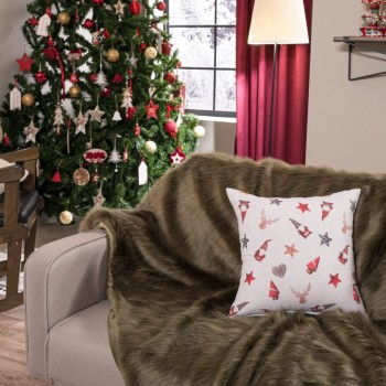 Μαξιλαροθήκη Hilden - 45x45cm με γέμιση