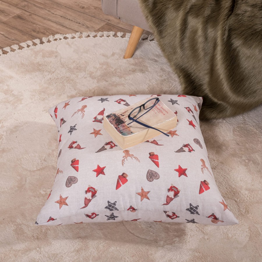 Μαξιλαροθήκη Hilden - 45x45cm με γέμιση