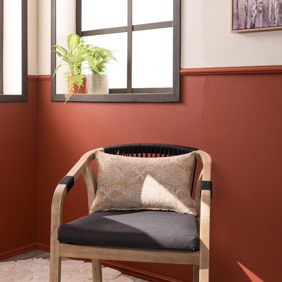 Μαξιλαροθήκη Garland 08 - 50x50cm με γέμιση