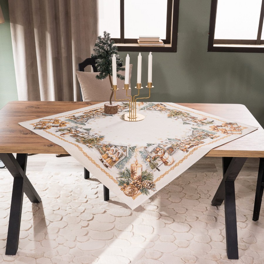 Καρέ & Τραβέρσα Millstatt (Σετ 2τεμ.) - 100x100cm & 40x100cm