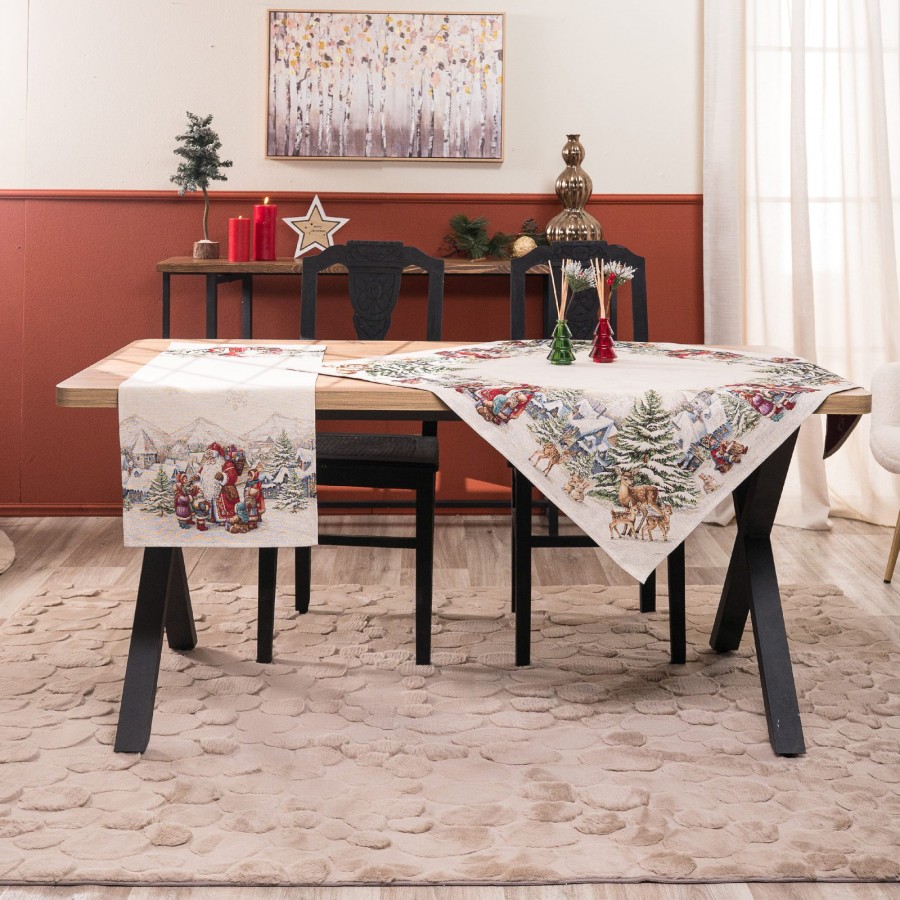 Καρέ & Τραβέρσα Emden (Σετ 2τεμ.) - 100x100cm & 40x100cm