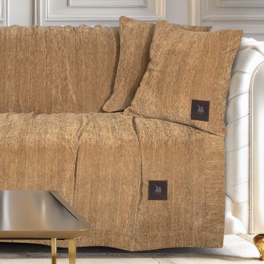 GREENWICH POLO CLUB ΡΙΧΤΑΡΙ 180Χ250 ESSENTIAL 3949 OCHRE