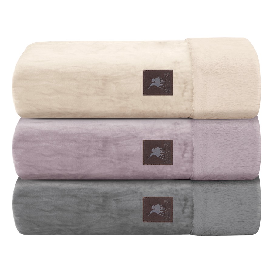 GREENWICH POLO CLUB ΡΙΧΤΑΡΙ VELVET 180Χ250 PREMIUM 3968 IVORY