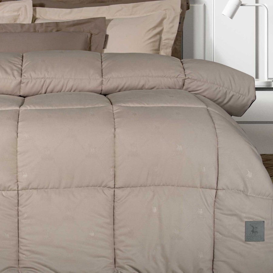 GREENWICH POLO CLUB ΠΑΠΛΩΜΑ ΥΠΕΡΔΙΠΛΟ ESSENTIAL 4445 TAUPE