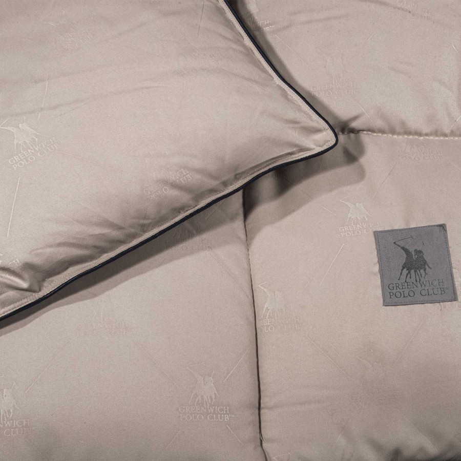 GREENWICH POLO CLUB ΠΑΠΛΩΜΑ ΥΠΕΡΔΙΠΛΟ ESSENTIAL 4445 TAUPE