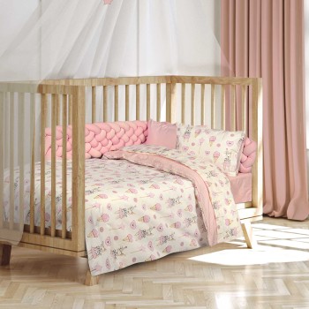 GREENWICH POLO CLUB ΣΕΤ ΣΕΝΤΟΝΙΑ ΚΟΥΝΙΑΣ ESSENTIAL 8859 IVORY, PINK