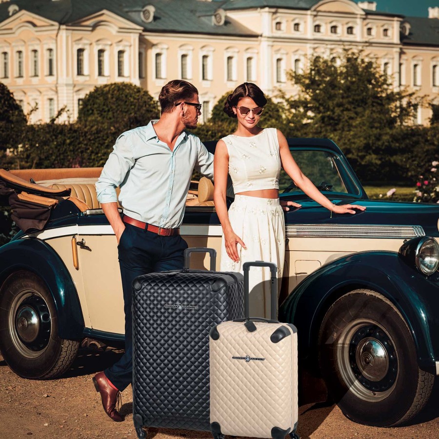 GREENWICH POLO CLUB ΒΑΛΙΤΣΑ X-LARGE 75Χ47Χ31 PREMIUM 7504 IVORY