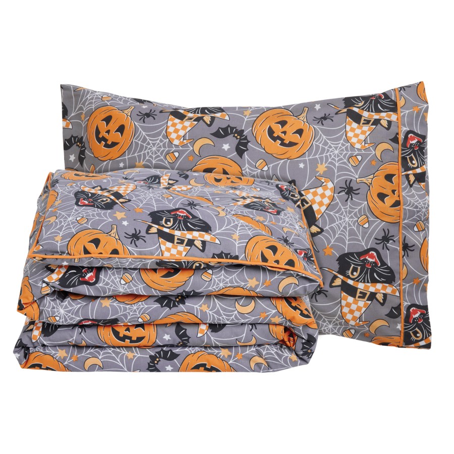 DAS KIDS ΣΕΤ ΠΑΠΛΩΜΑΤΟΘΗΚΗ ΜΟΝΗ 4968 GREY, ORANGE