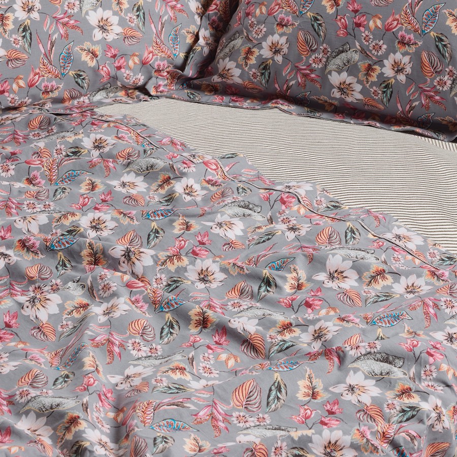 DAS HOME ΣΕΤ ΠΑΠΛΩΜΑΤΟΘΗΚΗ ΥΠΕΡΔΙΠΛΗ DAILY 3176 GREY, PINK