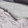 DAS HOME VELVET ΚΟΥΒΕΡΤΟΠΑΠΛΩΜΑ SHERPA ΥΠΕΡΔΙΠΛΟ 1376 GREY