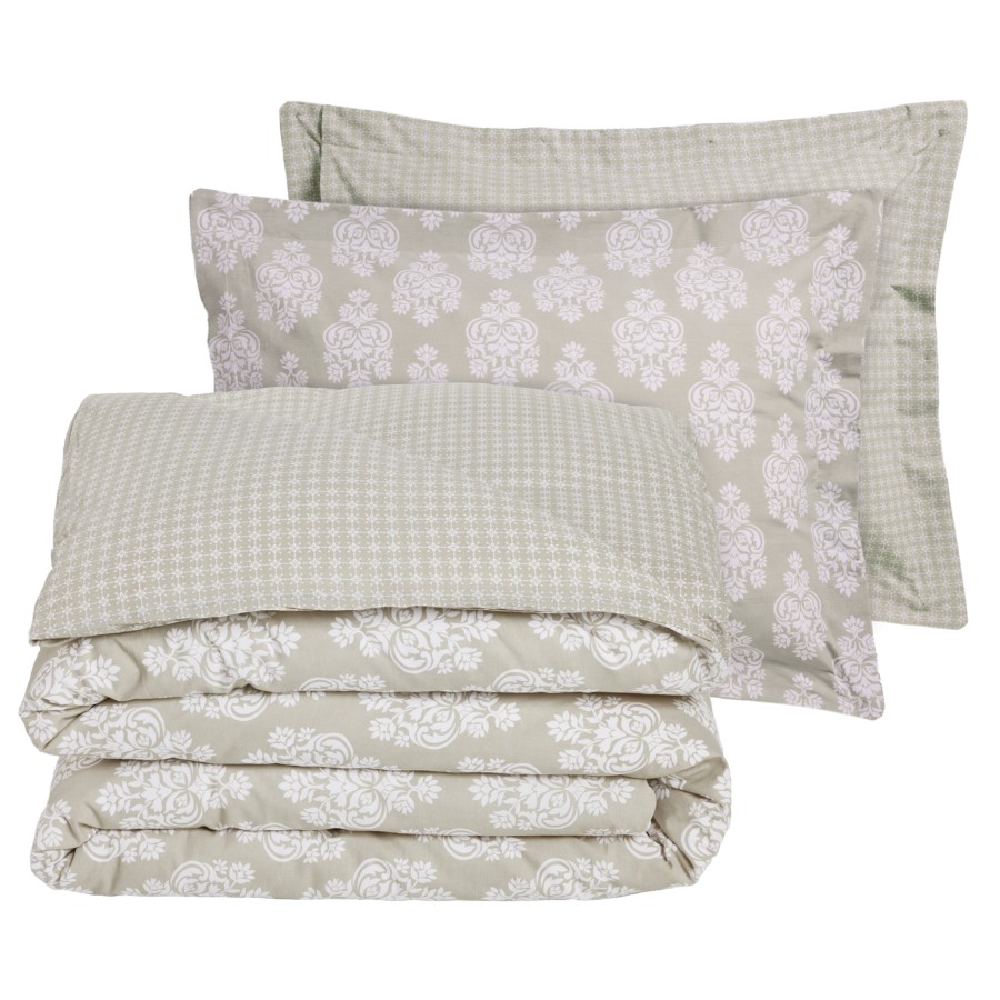 DAS HOME ΣΕΤ ΣΕΝΤΟΝΙΑ ΜΟΝΑ HAPPY 9689 TAUPE