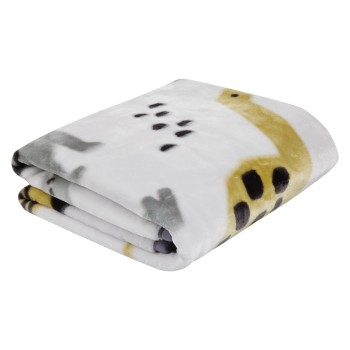 DAS BABY ΚΟΥΒΕΡΤΑ VELOUR ΚΟΥΝΙΑΣ RELAX 4977 MINT, TAUPE