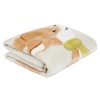 DAS BABY ΚΟΥΒΕΡΤΑ VELOUR ΚΟΥΝΙΑΣ RELAX 4978 BEIGE, TERACOTTA