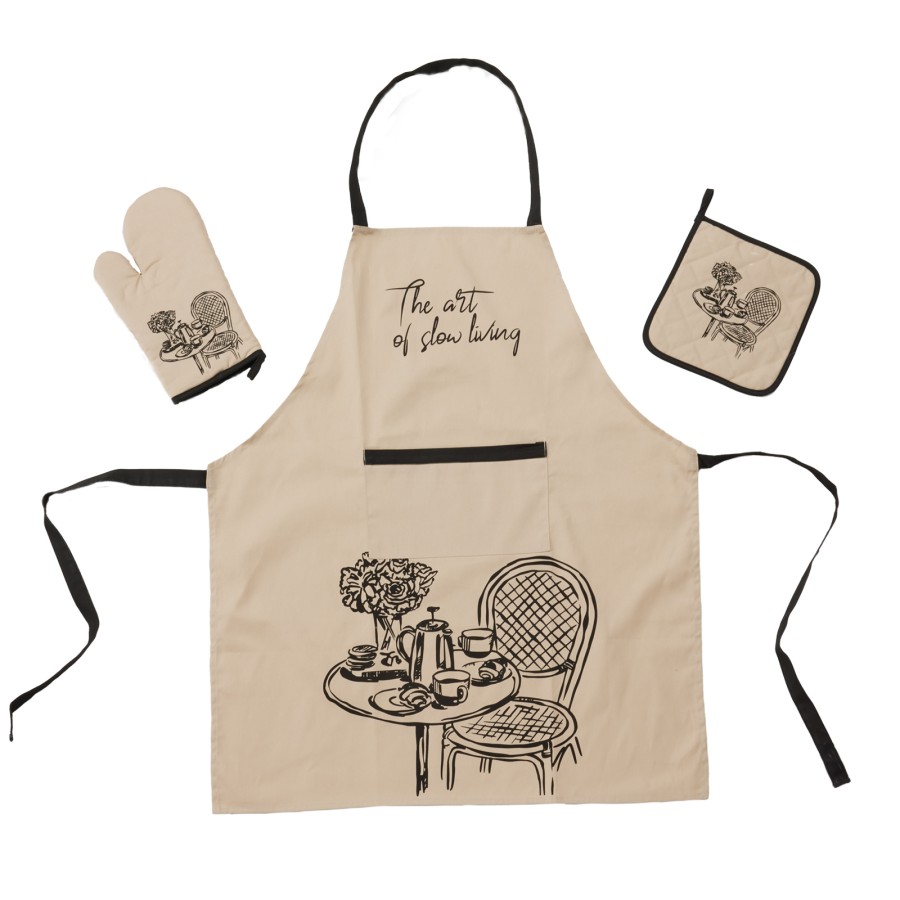 DAS HOME ΣΕΤ ΚΟΥΖΙΝΑΣ 3ΤΜΧ 0861 IVORY