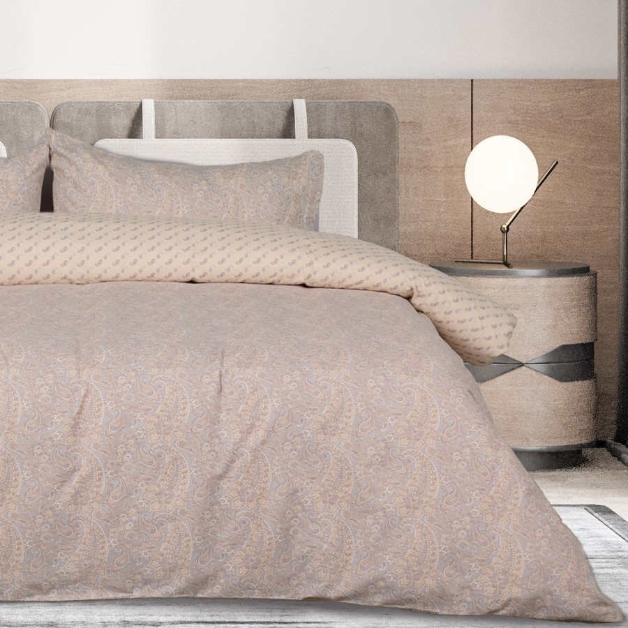 DAS HOME ΣΕΤ ΠΑΠΛΩΜΑΤΟΘΗΚΗ ΜΟΝΗ HAPPY FLANNEL 9680 GREY, YELLOW