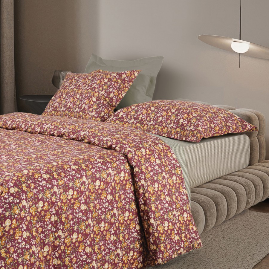 DAS HOME ΣΕΤ ΣΕΝΤΟΝΙΑ ΥΠΕΡΔΙΠΛΑ HAPPY 9683 BORDEAUX, GREEN