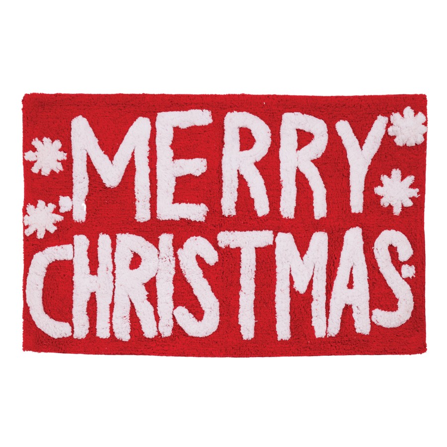 DAS HOME ΤΑΠΕΤΟ ΜΠΑΝΙΟΥ 50Χ80 CHRISTMAS 0849 RED