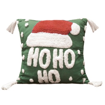 DAS HOME CHRISTMAS ΜΑΞΙΛΑΡΙ ΦΙΓΟΥΡΑΣ 40X40 0848 GREEN