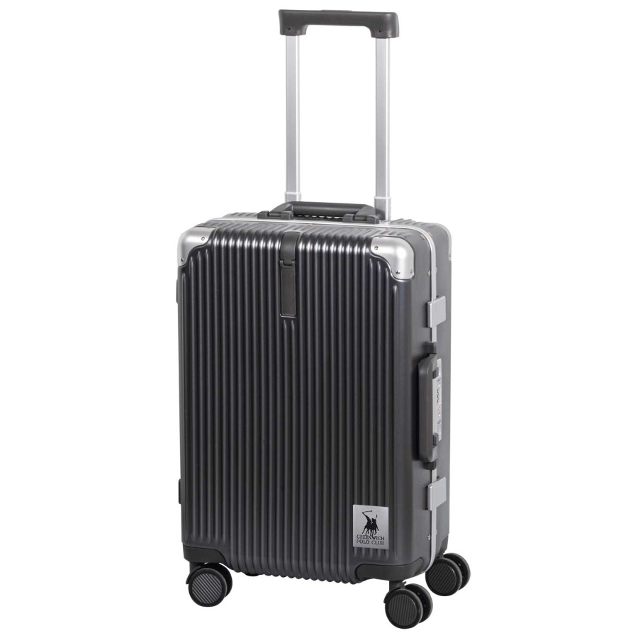 GREENWICH POLO CLUB ΒΑΛΙΤΣΑ ΚΑΜΠΙΝΑΣ 56Χ40Χ21 PREMIUM 7505 GRAPHITE