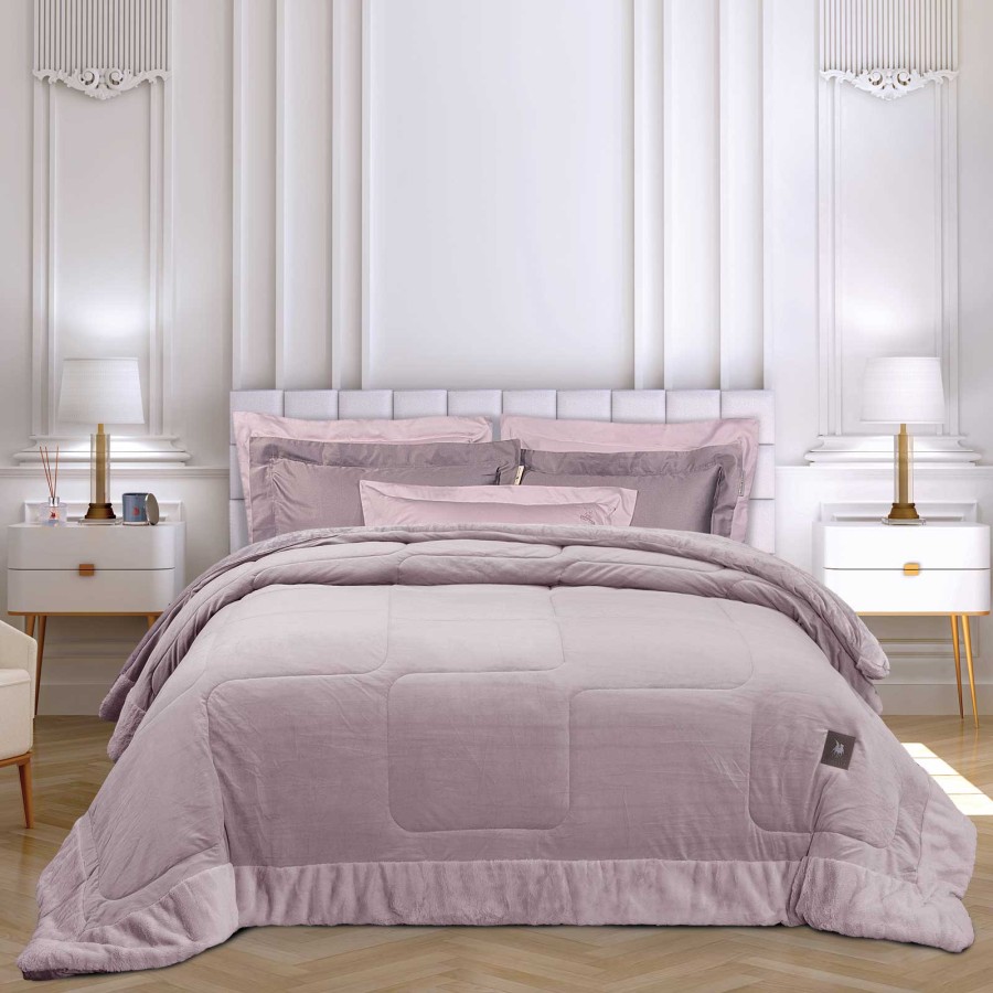 GREENWICH POLO CLUB ΚΟΥΒΕΡΤΟΠΑΠΛΩΜΑ VELVET KING PREMIUM 3966 NUDE