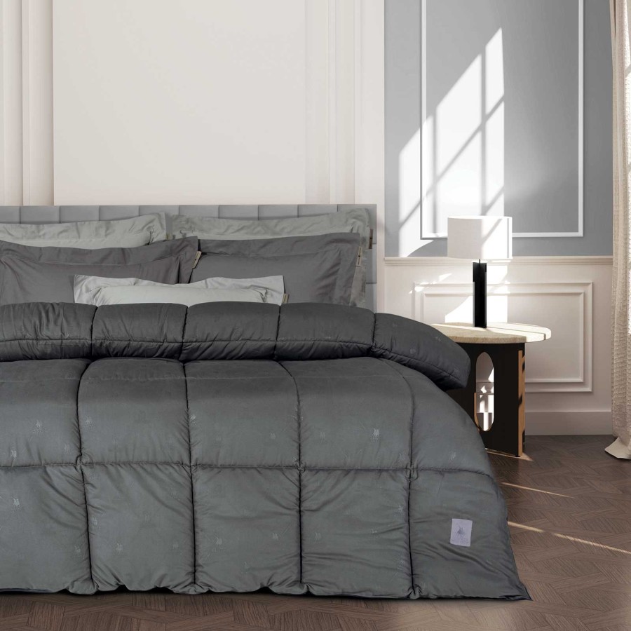 GREENWICH POLO CLUB ΠΑΠΛΩΜΑ ΥΠΕΡΔΙΠΛΟ ESSENTIAL 4447 DARK GREY