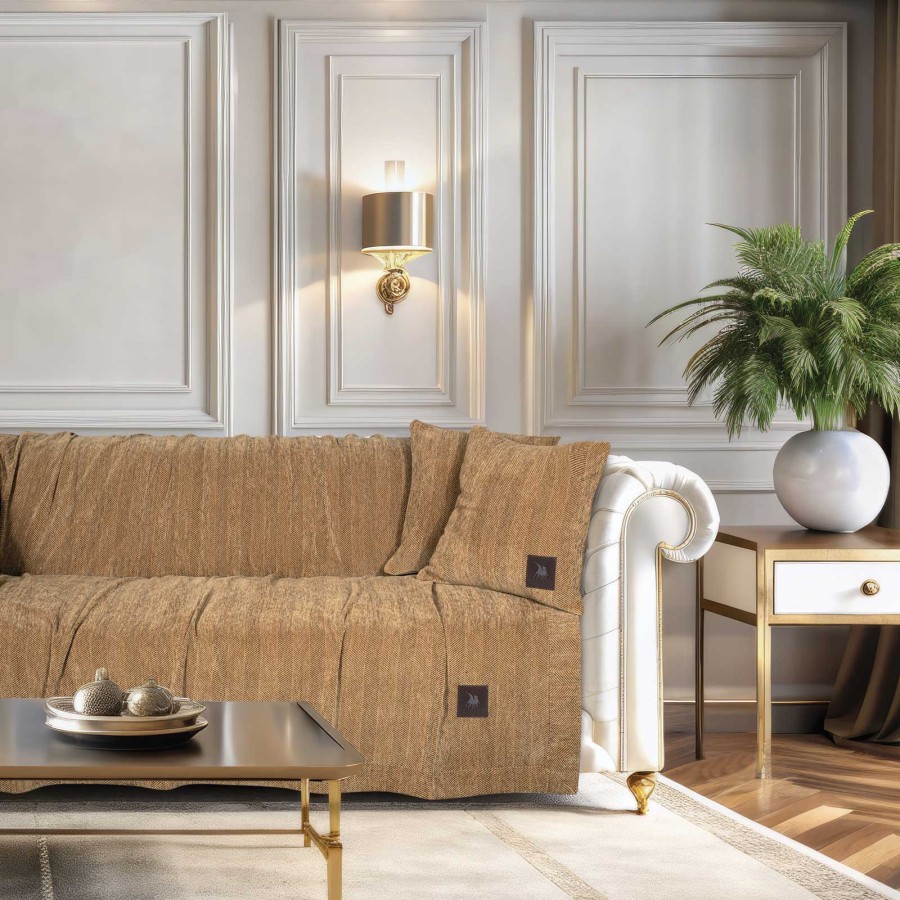 GREENWICH POLO CLUB ΡΙΧΤΑΡΙ 180Χ300 ESSENTIAL 3949 OCHRE