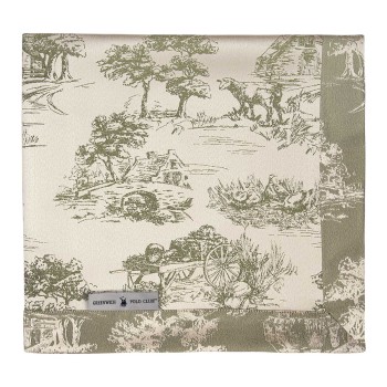 GREENWICH POLO CLUB ΤΡΑΠΕΖΟΜΑΝΤΗΛΟ 170Χ300 ESSENTIAL 3015 ECRU, OLIVE
