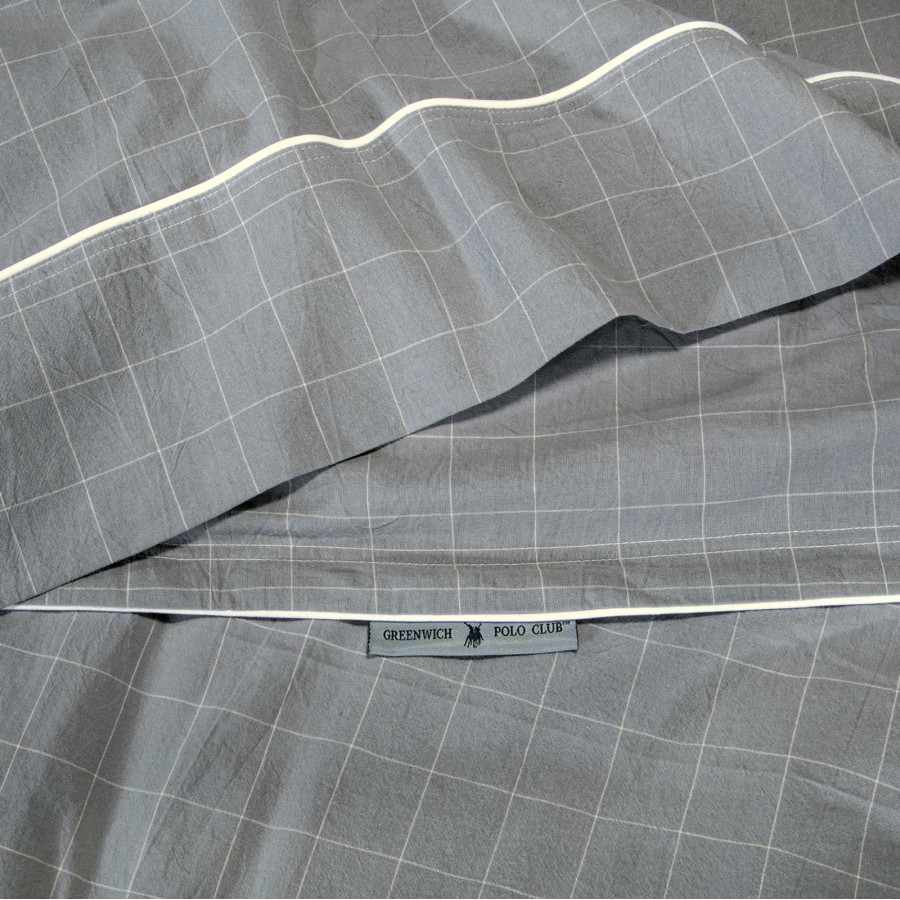 GREENWICH POLO CLUB ΣΕΤ ΣΕΝΤΟΝΙΑ KING ESSENTIAL 2373 GREY