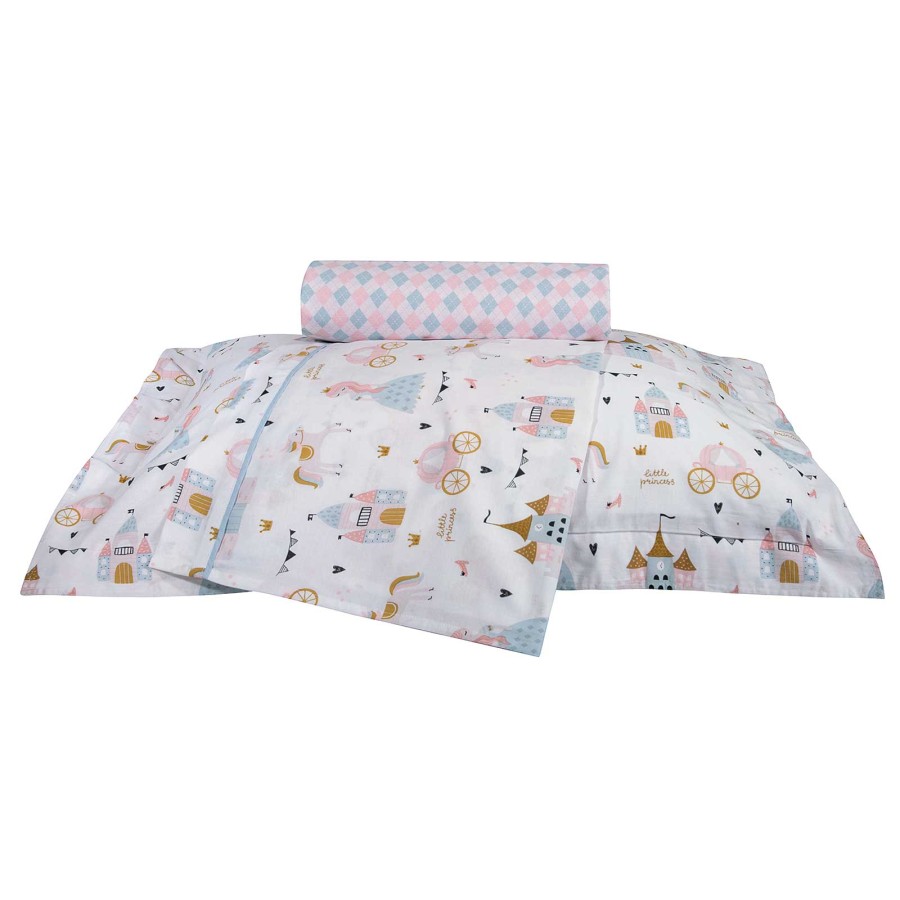 GREENWICH POLO CLUB ΣΕΤ ΣΕΝΤΟΝΙΑ ΜΟΝΑ ESSENTIAL 8865 MINT, PINK